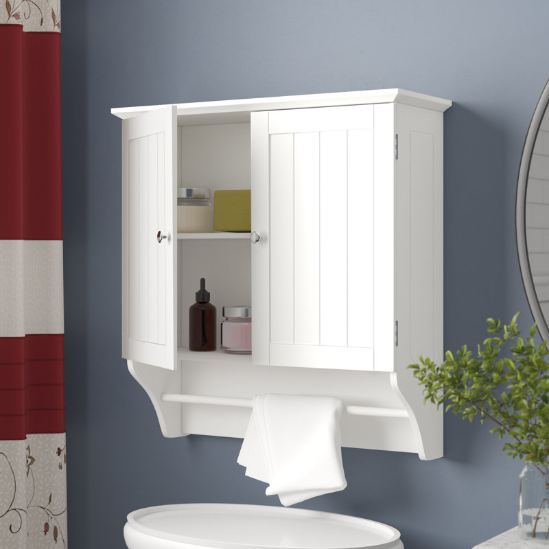 Ashland Wall Bathroom Cabinet, White