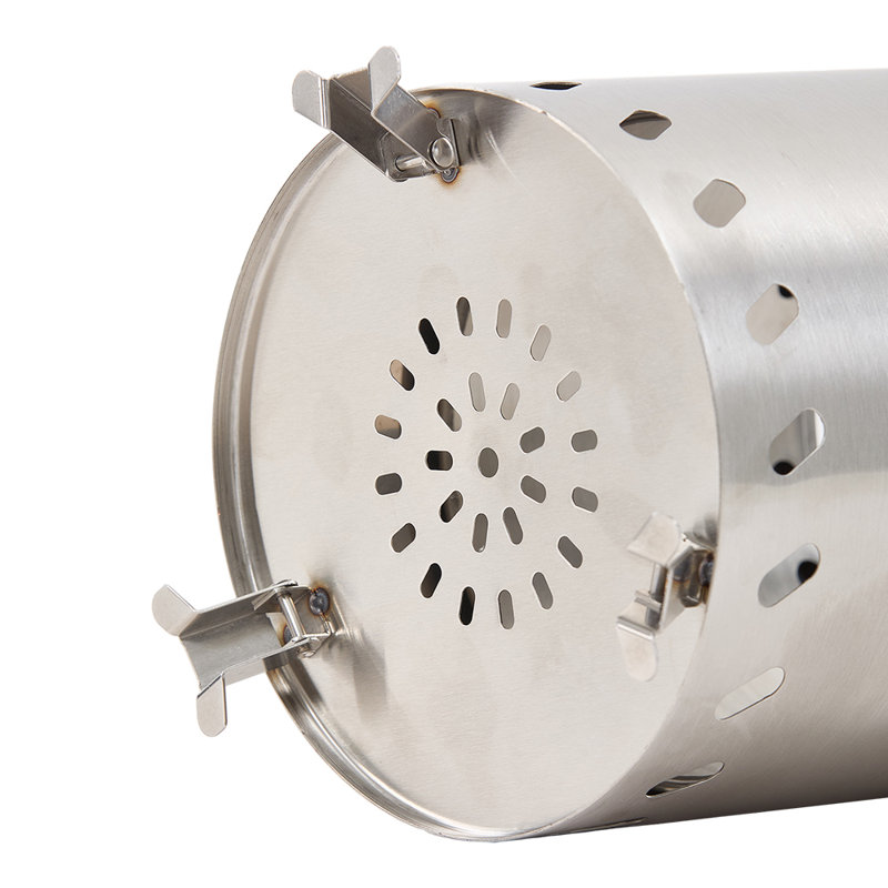 Round Stainless Steel Charcoal Fire Pit