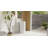 Badeloft Stone Resin Freestanding Pedestal Bathroom Sink SB-03-G in Glossy White-35943463