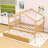 Lorentzen Full 2 Drawers Wood House Bed-153873885