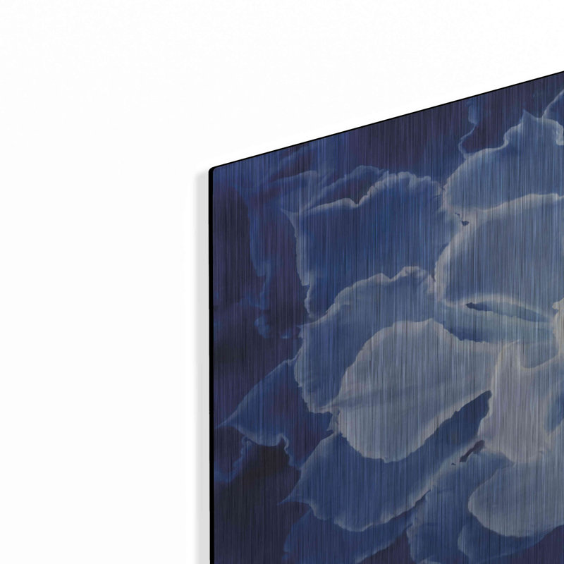 «Blue Succulent I» par Lori Deiter, H 16 po x l 24 po