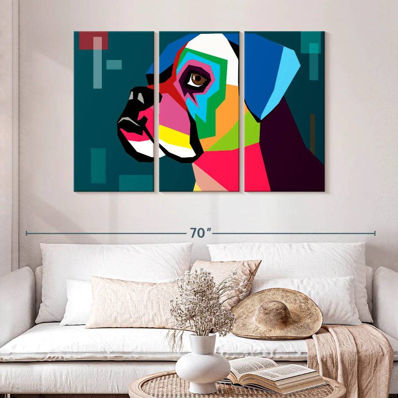 Boxer Brampt, H 32 po x l 50 po