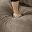 Canapé en L chenille avec 1 repose-pieds mobile, canapé modulaire surdimensionné à 3 places avec coussins de taille exquise, facile à assembler-1720406773-1720406775