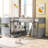 Bunk Bed With Loft In Gray, Two Drawers - Functional Bedroom Asset Twin And Drawers, Gray Create A Comfortable-1471772014