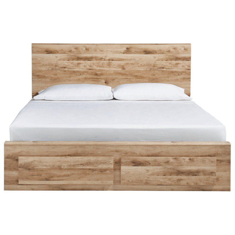 Homeira Panel Storage Bed, King