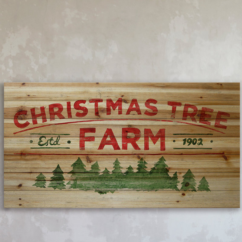" My Christmas Tree ", 22.5" H x 45" W x 1.5" D