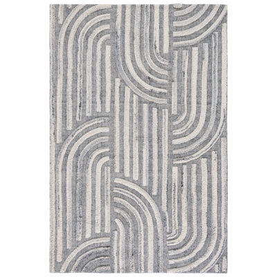 Seri Handmade Dark Gray/Ivory Rug
