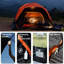 Tente de camping pour 2/3/4 personnes, imperméable, coupe-vent double couche avec Rainfly, installation facile pour la randonnée, l'alpinisme, l'extérieur-112513664