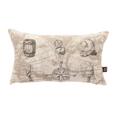 Abstract Rectangular Throw Cushion
