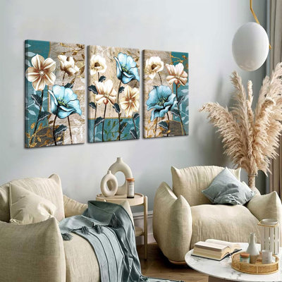 3 Piece Wrapped Canvas Print