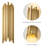 Haga 2-Light Gold Stainless Steel Wall Sconce