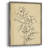 Magnolia Sketch I Framed Print - Solid Wood-327908295