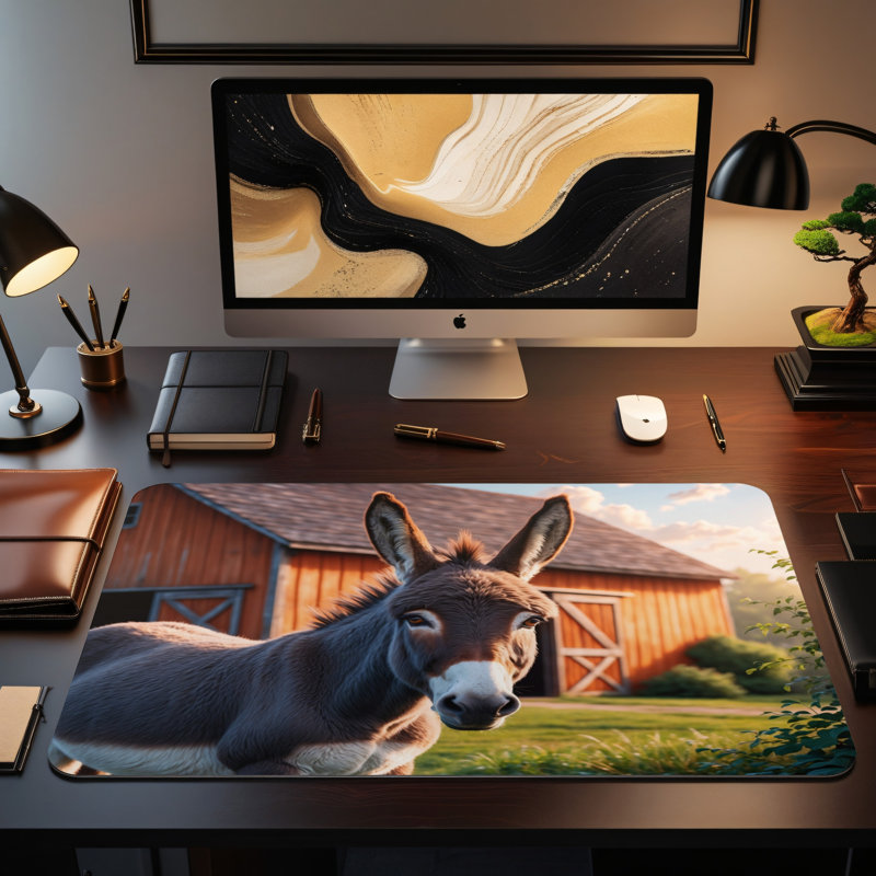 Polyester Desk Pad, 23.6x13.8