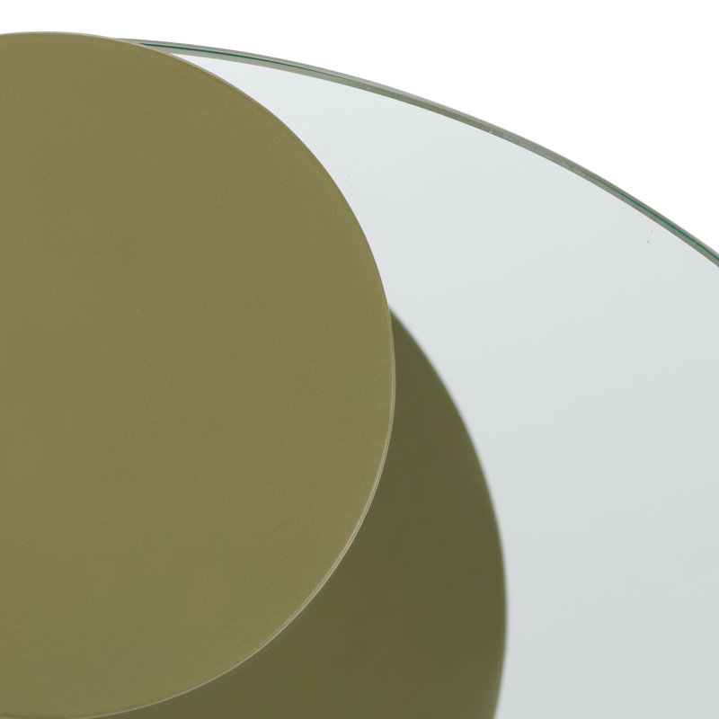 Table d'appoint en métal Richardson, Olive