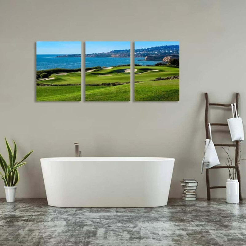 3 Piece Wrapped Canvas Print, 60 cm H x 40 cm W