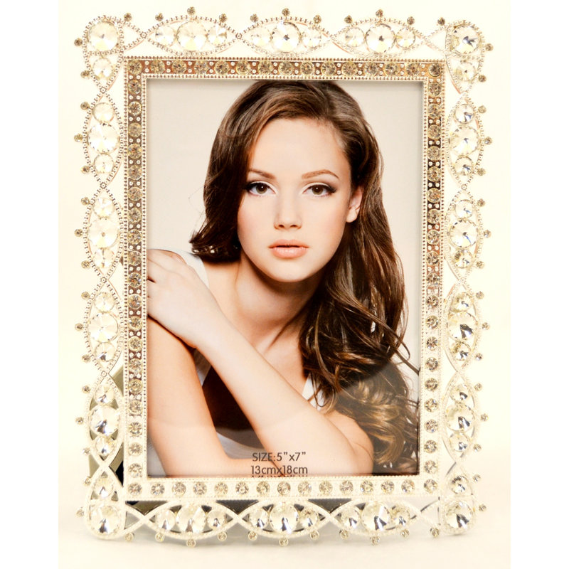 Metal Gilded Picture Frame, 4" x 6", Gold
