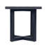 Table d'appoint ELLA SQUARE, noir