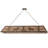 Rustic Lodge 12 - Light Antique Copper Pool Table Lights Pendant