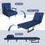 Canapé-lit pliant 46 po 5-en-1, causeuse convertible 5-en-1, dossier réglable à 5 positions avec canapé-lit pliant, canapé-lit peu encombrant pour le salon, la chambre à coucher et le bureau-57222532