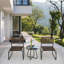 Ensemble 3 pièces de mobilier de patio