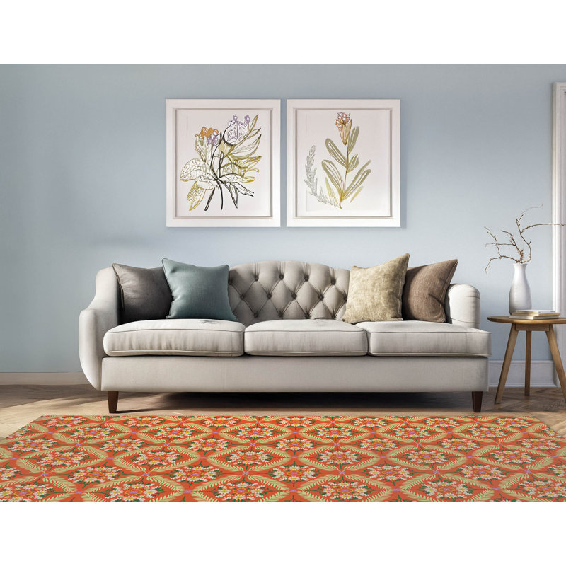 Gloucester Indoor Non-Slip Area Rug, Rectangle 8' x 10'