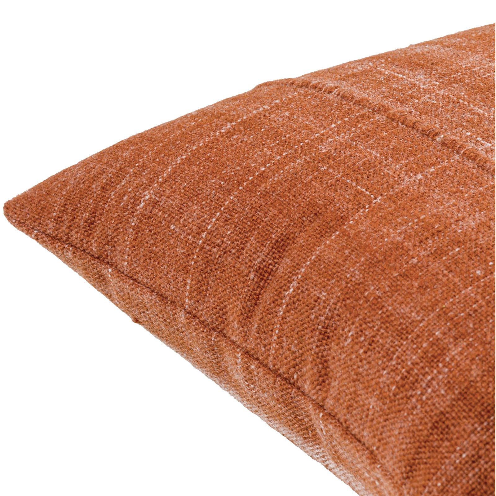 Zeppelin Pillow Cover, 22"H x 22"W, Pillow Cover Only - No Insert, Brown