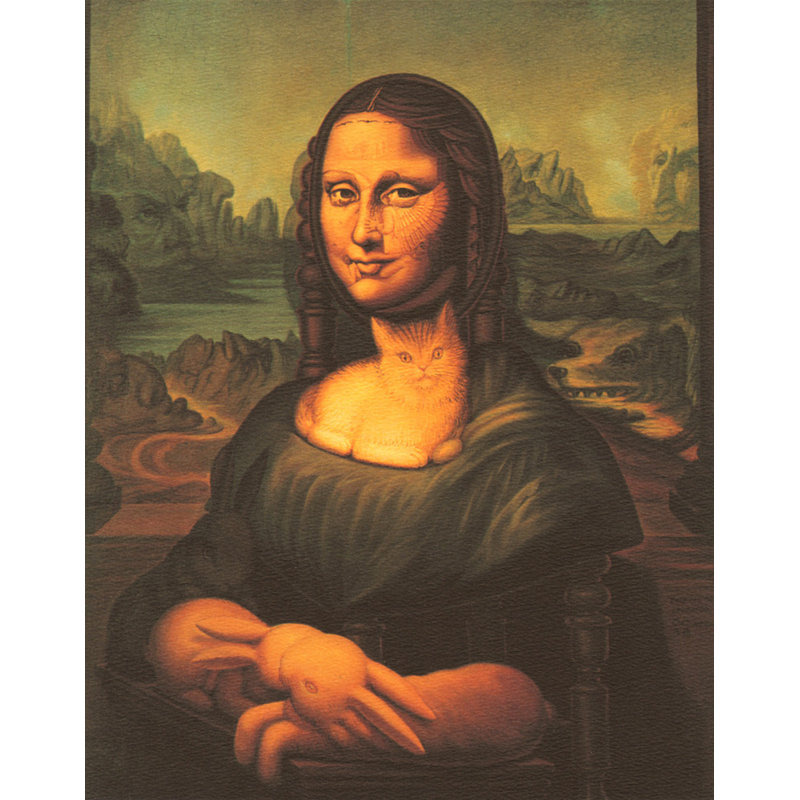 Chaise Mona Lisa, H 24 po x l 19 po