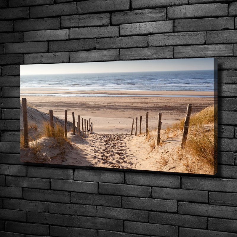 Coastal Dunes 1 Piece Wall Art on Canvas