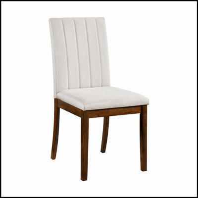 Upholstered Side Chair, Comfortable Dining Chair with Soft Cushion and Durable Design for Elegant Dining Rooms