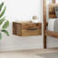 35.00cm W Manufactured Wood Bedside Table-1149918504