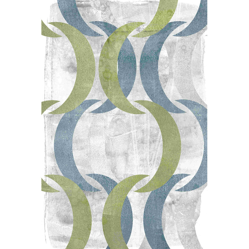 " Geometric Repeat IV " by Jennifer Goldberger, 36" H x 24" W  