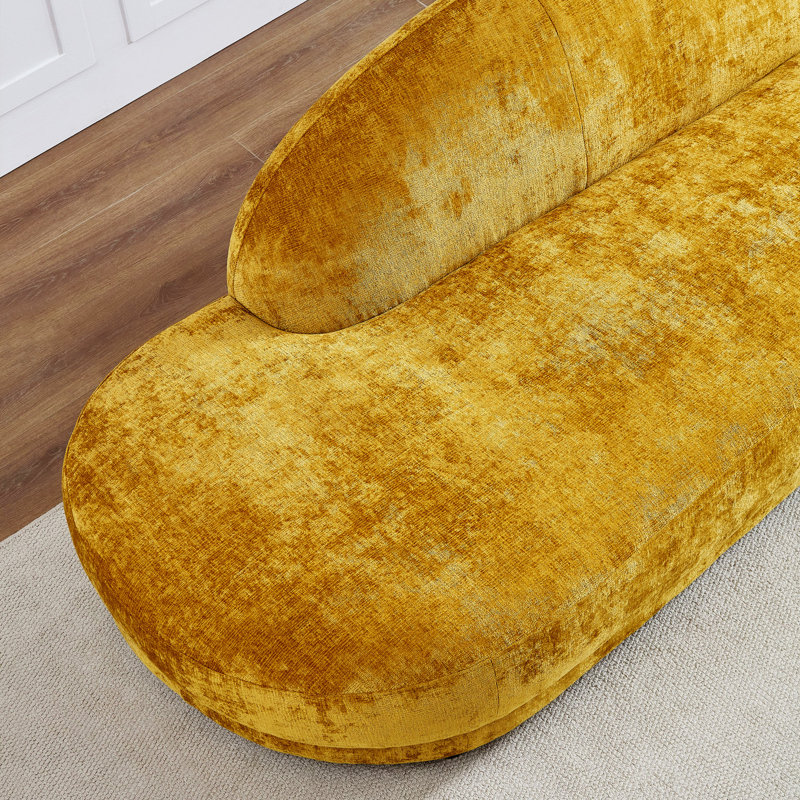 Canapé confortable avec méridienne 113,78 pouces Mid-Century, Face à la gauche