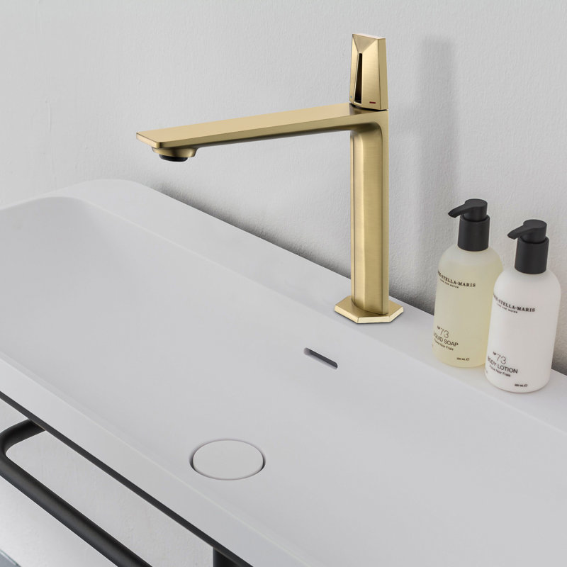 Vessel Sink Faucet Single-handle Bathroom Faucet, Brushed Gold