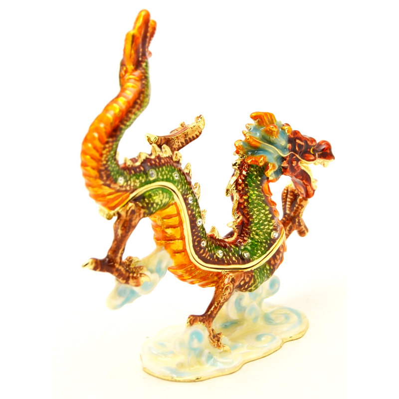 Asian Metal Decorative Box