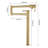 Pot Filler Faucet With Extension - 360 Swivel And Foldable, Brushed Gold, Brass, Double Handles For Seamless Water Supply, Corrosion Resistance Material Rotatable Simple Management, Coating-953058118