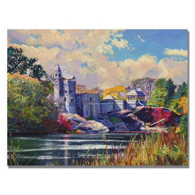 « belvedere castle central park » par david lloyd’s glover, reproduction d’art sur toile