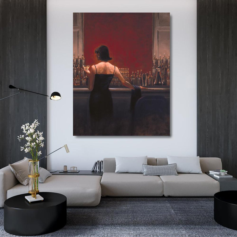 Evening Lounge, 46" H x 36" W