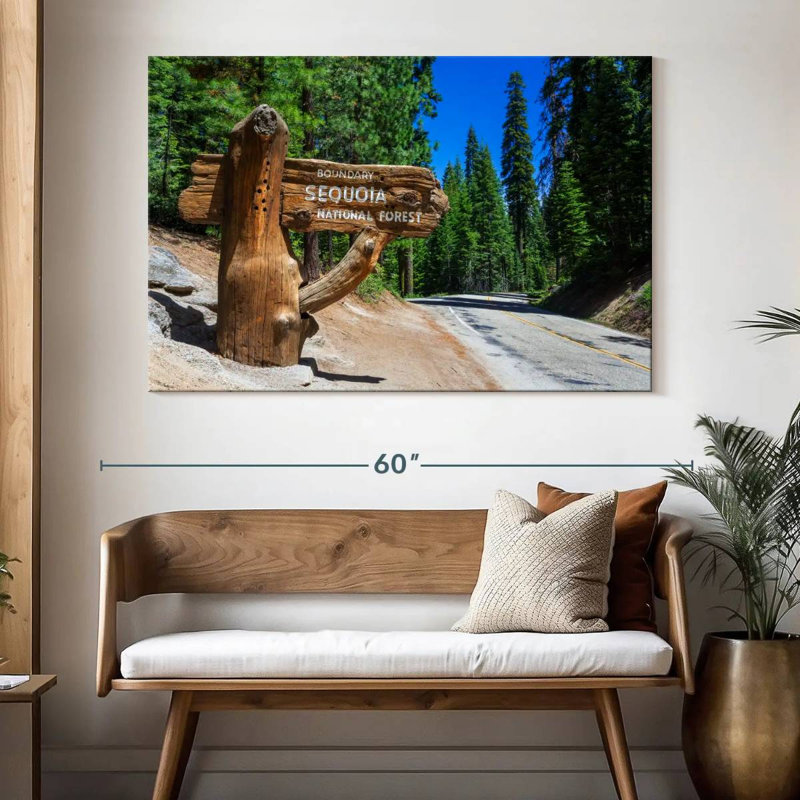 Alvord Sequoia California, 34" H x 51" W