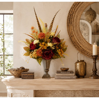 24 " Faux Silk Mixed Floral Arrangement