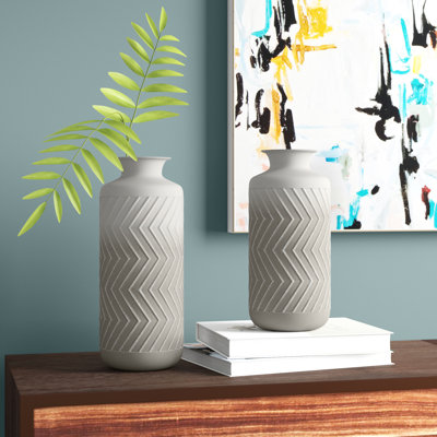 Metal Table Vase