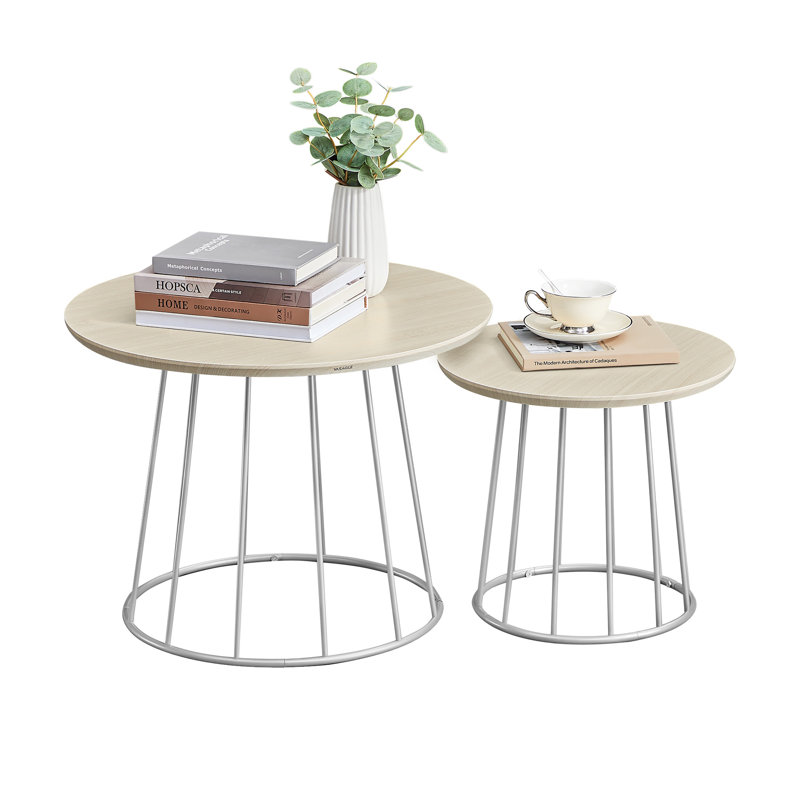 Almiro Frame Coffee Table, Natural Beige