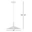 Vicente - Luminaire suspendu DEL - 3K / 4K / 5K CCT sélectionnable-991944060-991944062