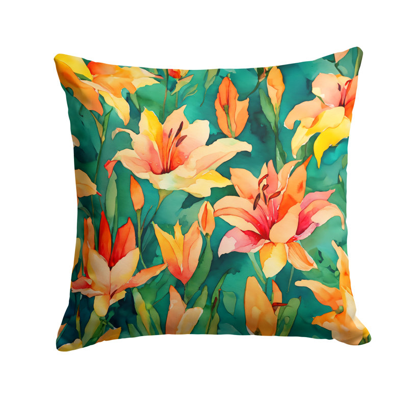 Other/No Pattern Outdoor Throw Pillow, 14" H x 14" W