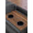Cup - holder Console - Featured Corner Sofa in Charcoal - Dark Gray 2pc-515042685