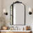 Recessed Framed Medicine Cabinet With Mirror And Adjustable Shelves-1151977392