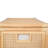Rectangular Rattan Cane Clothes Hamper and Laundry Basket with Removable Liner & Lid, 2 Loads