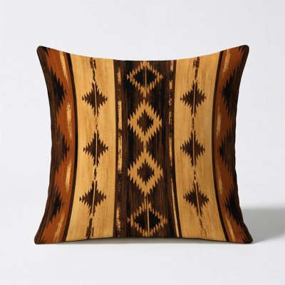 Serape Sands Indoor And Outdoor Throw Pillow