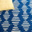 Tapis bleu marine / ivoire Kalynne-1521488391
