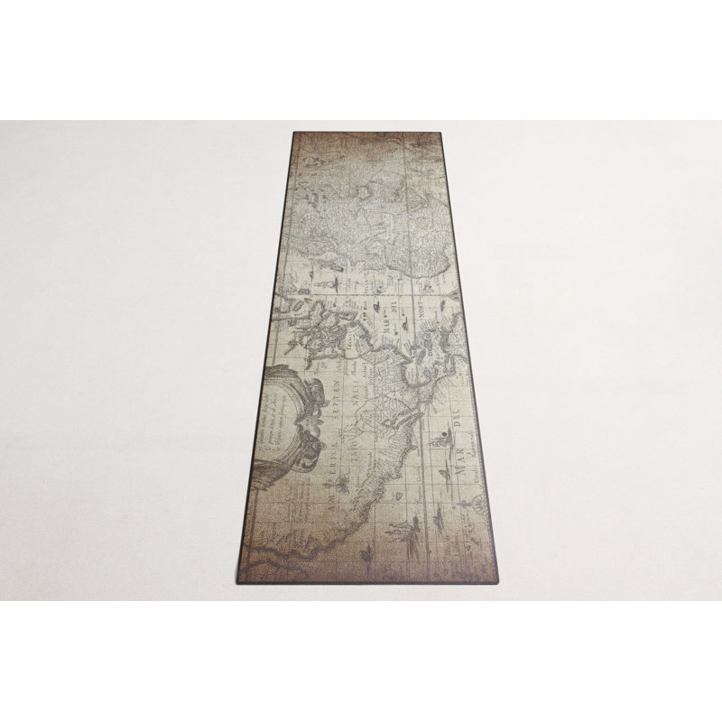 Lemon Abstract Area Rug, Runner 50 x 180cm