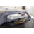 Chiou Suede Shelves Storage Bench
